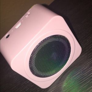 Pink speaker